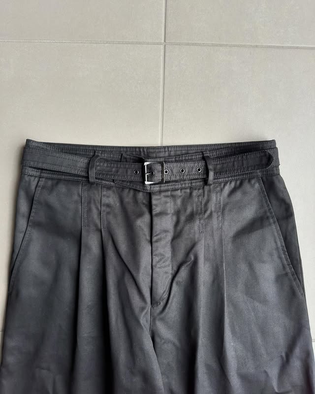 Dior Homme sample SS07 “we look good together” wide trousers