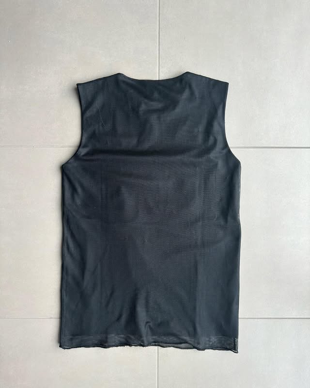 Dior Homme AW01 “Solitaire” silver chain mesh shirt