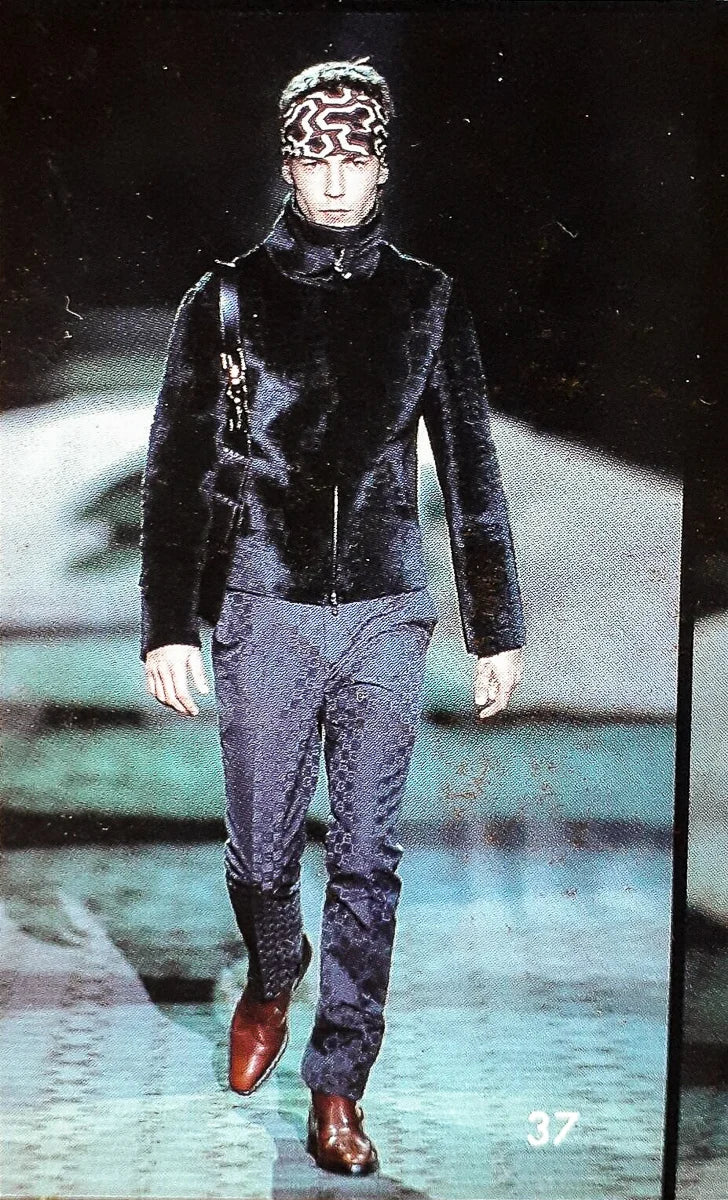 Gucci By Tom Ford AW2000 monogram trousers