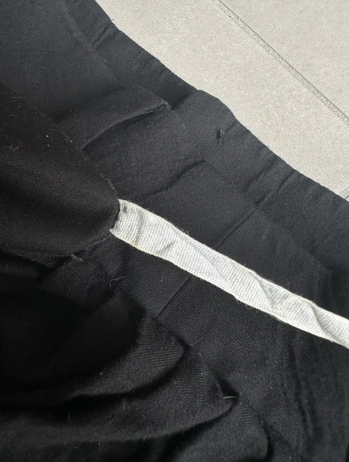 Dior Homme AW07 “navigate” sample sarouel trousers