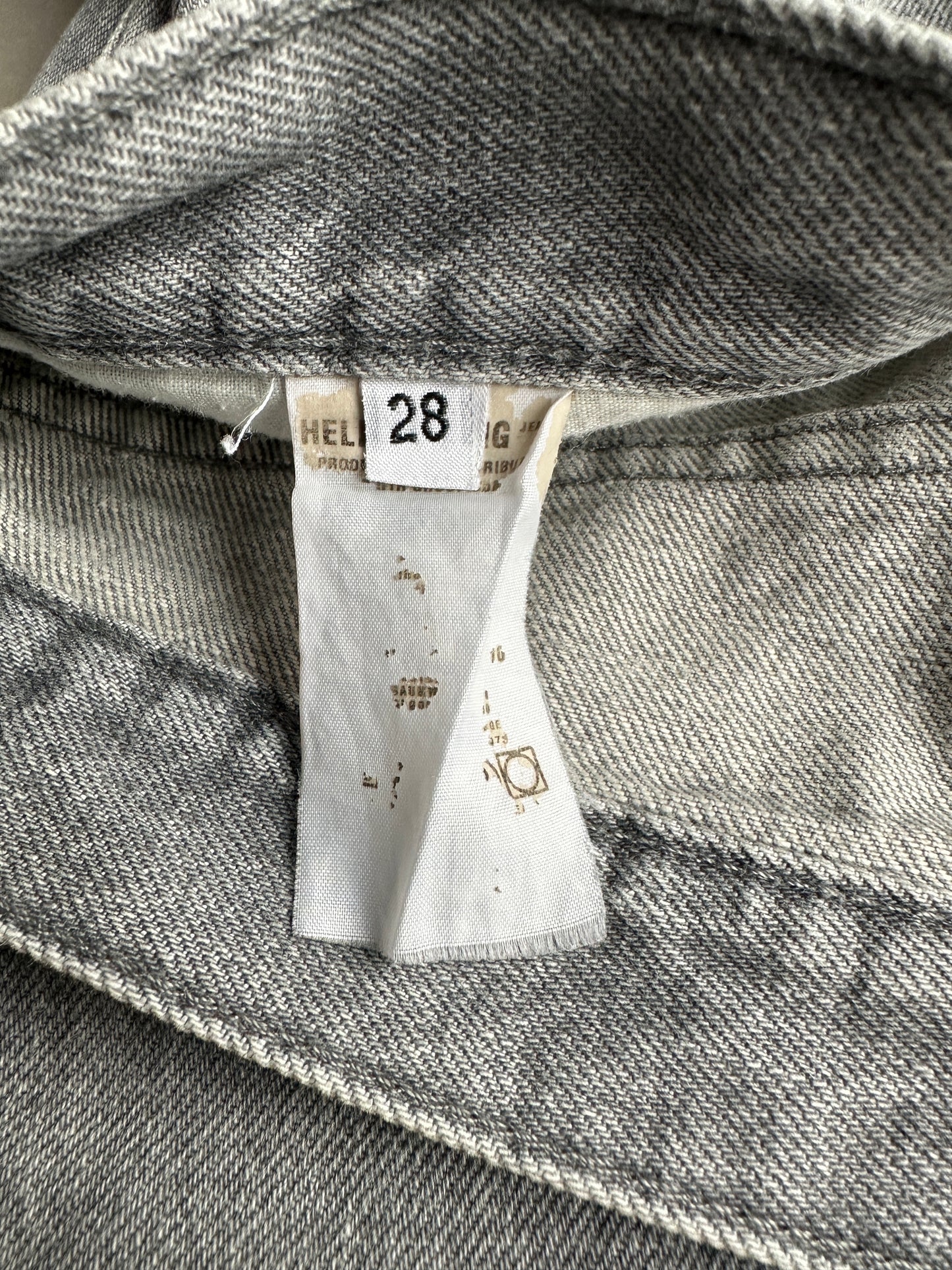 Helmut Lang Vintage classic cut denim