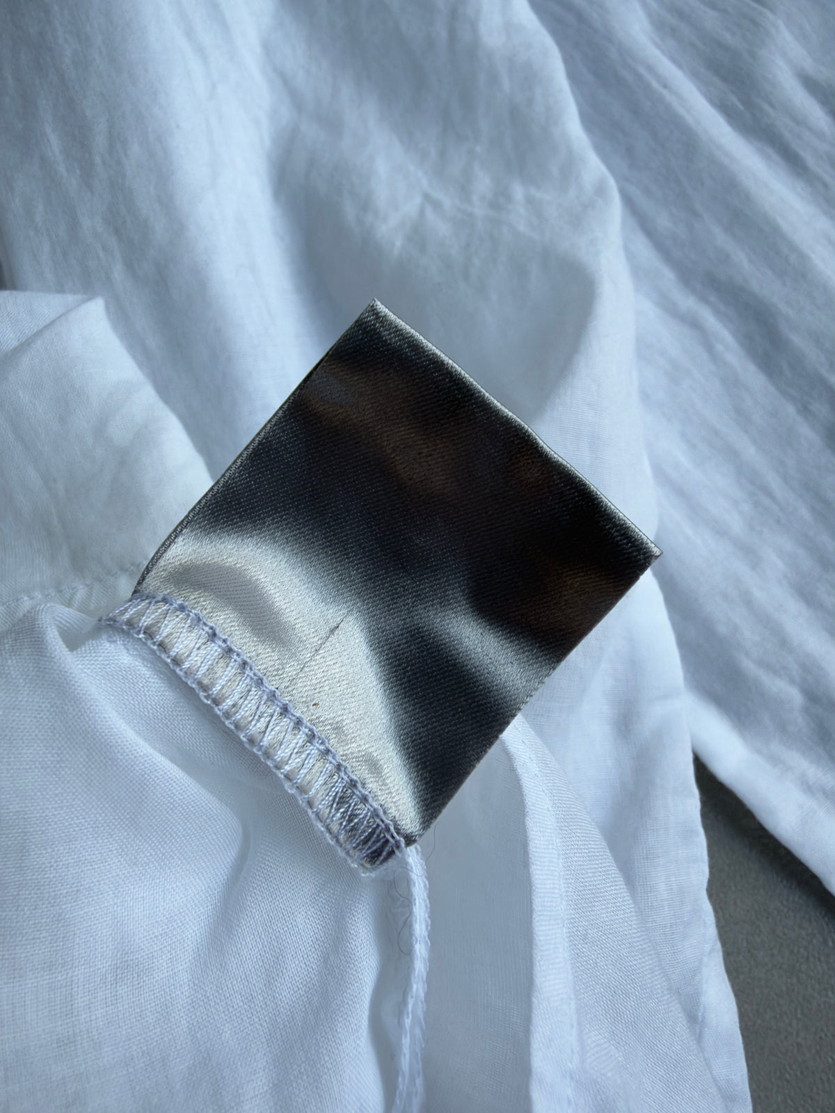Dior Homme SS02 "Red/Boys don't cry' V-neck shirt