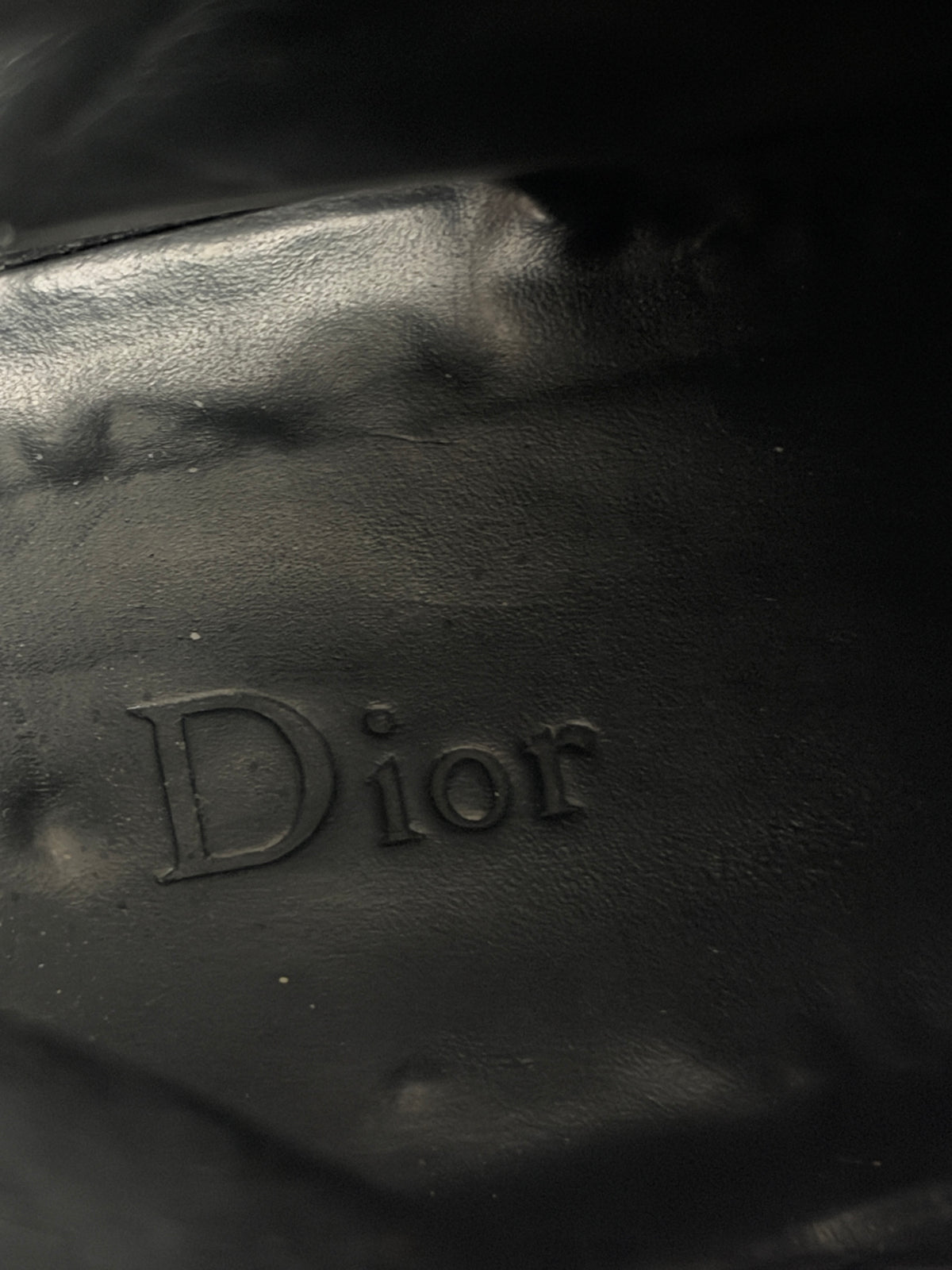 Dior Homme AW01 “Solitaire” Leather boots