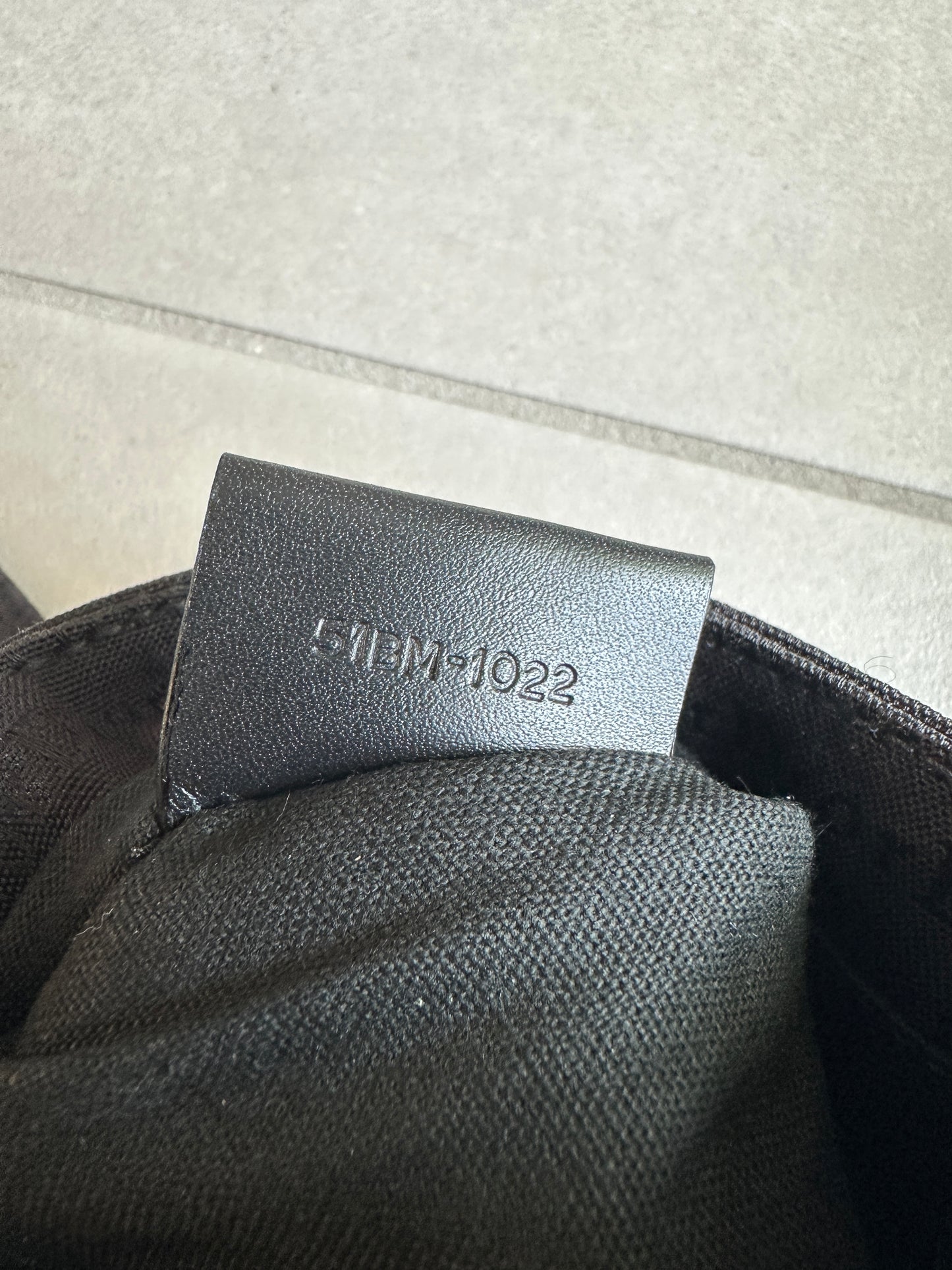 Dior Homme SS02 “Red/Boys don’t cry” Monogram Bag