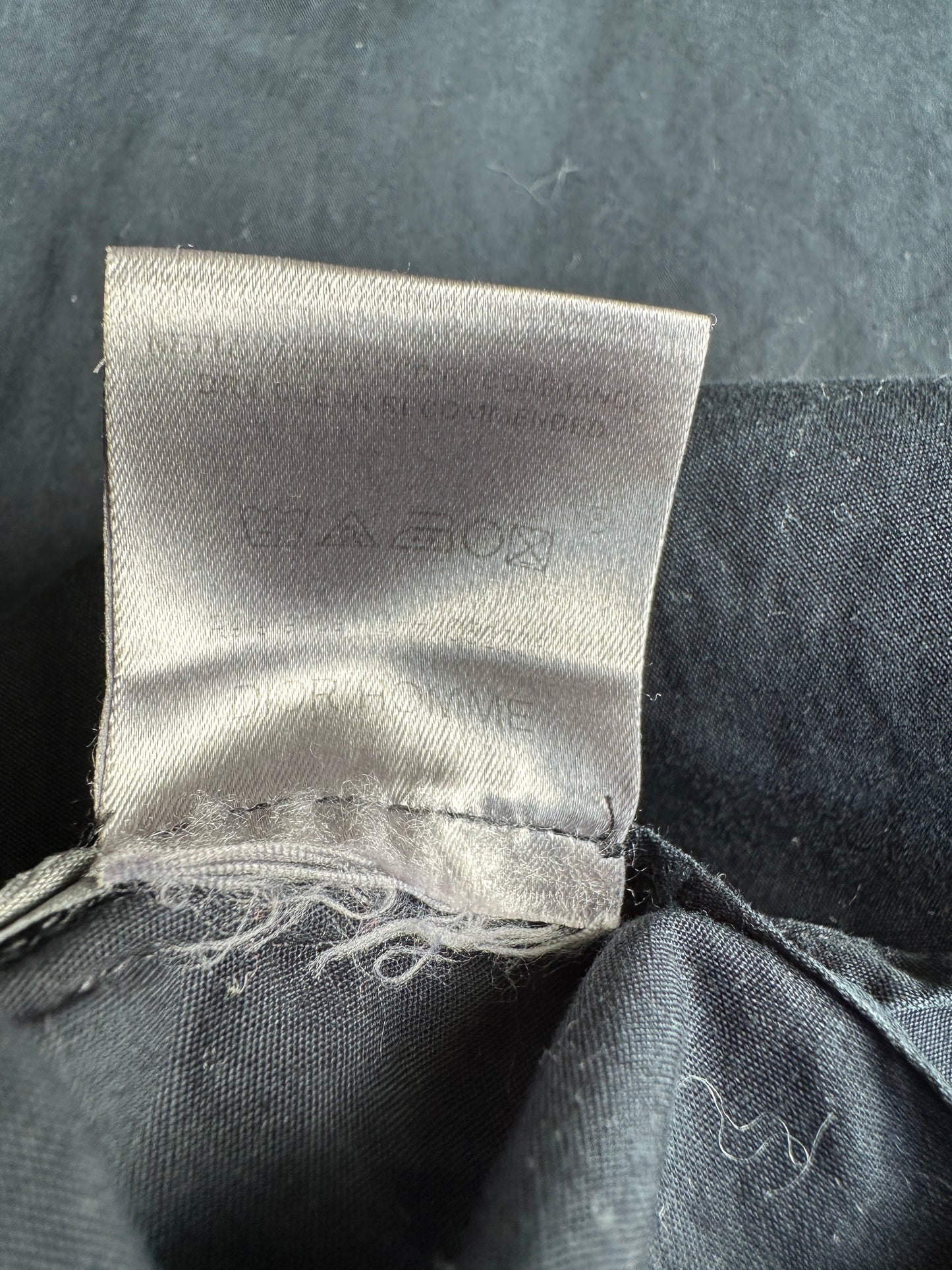 Dior Homme AW02 "reflexion" Contrast button up