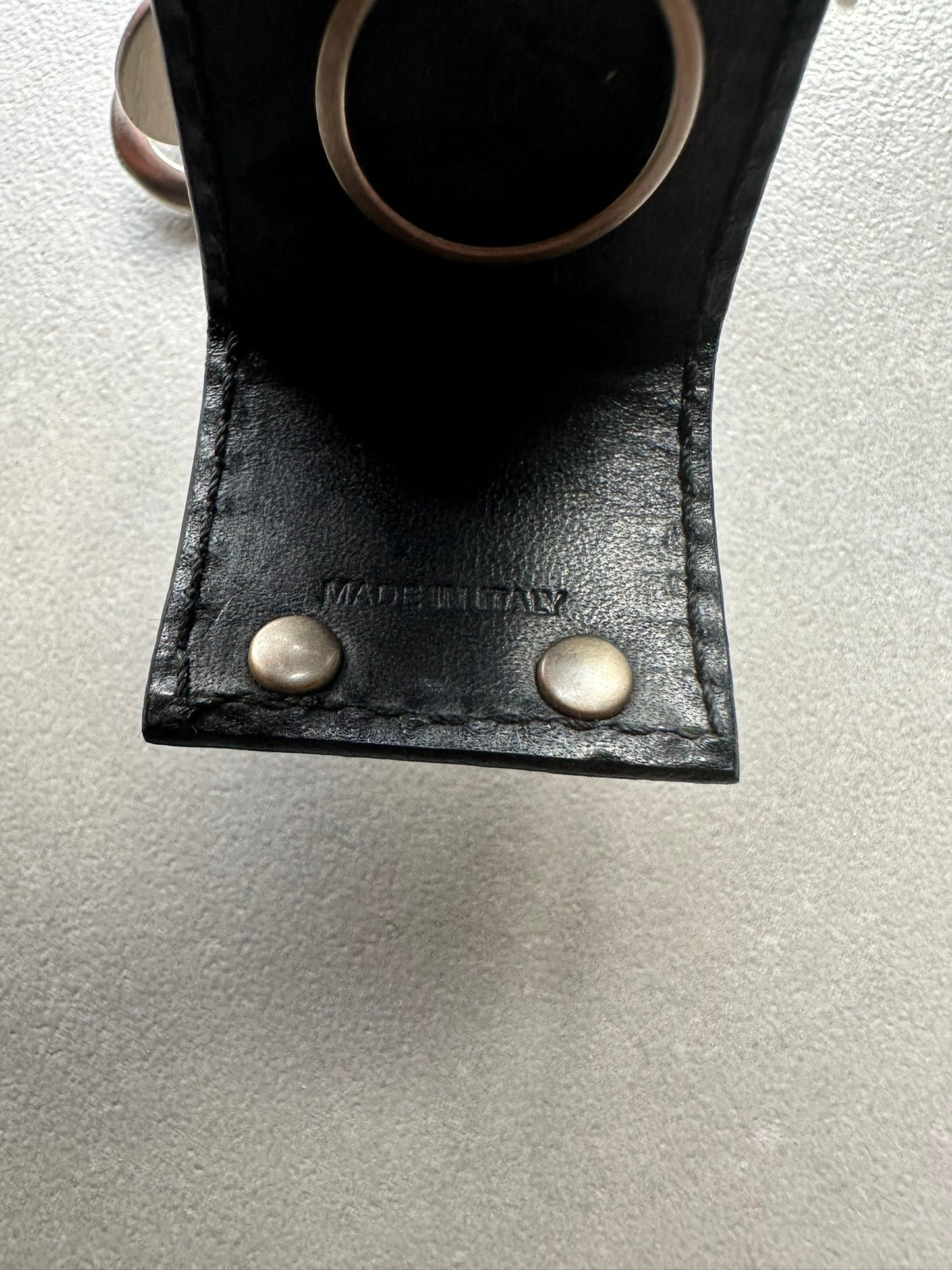 Dior Homme SSS06 leather pouch/wallet chain