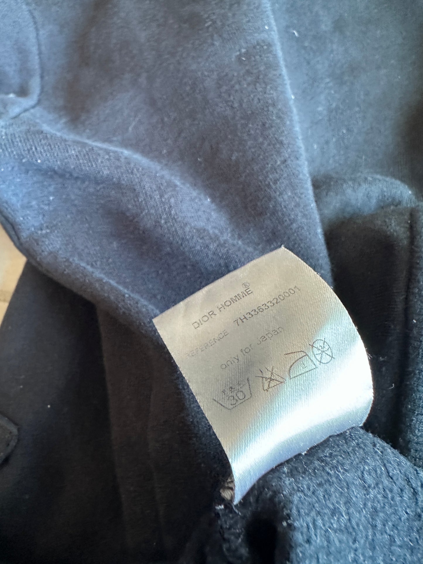 Dior Homme AW07 “Navigate” inexorable wing hoodie