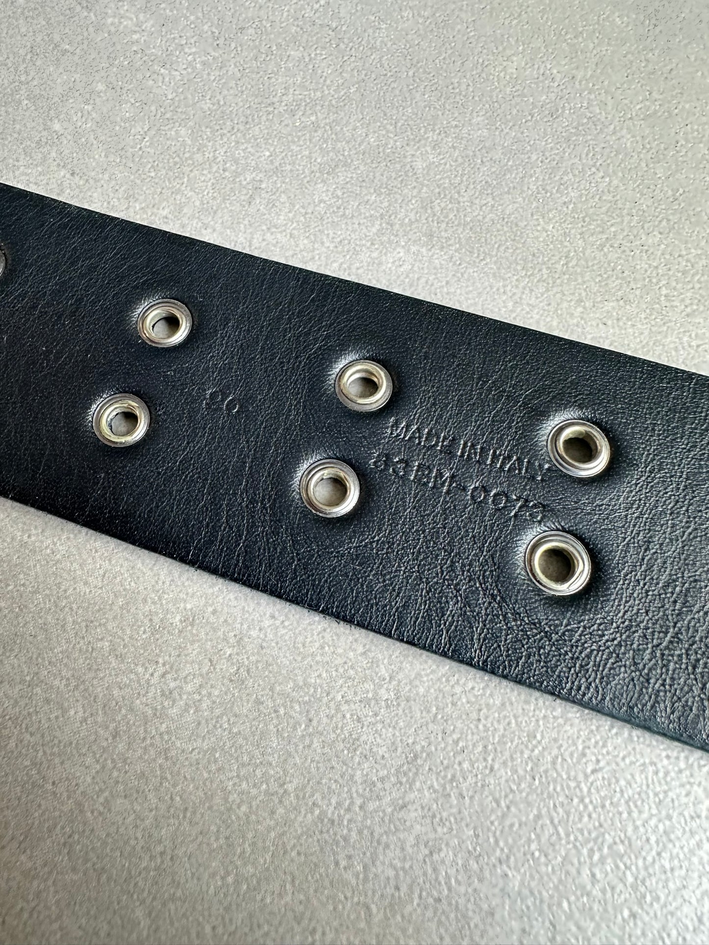 Dior Homme AW03 "Luster" leather belt