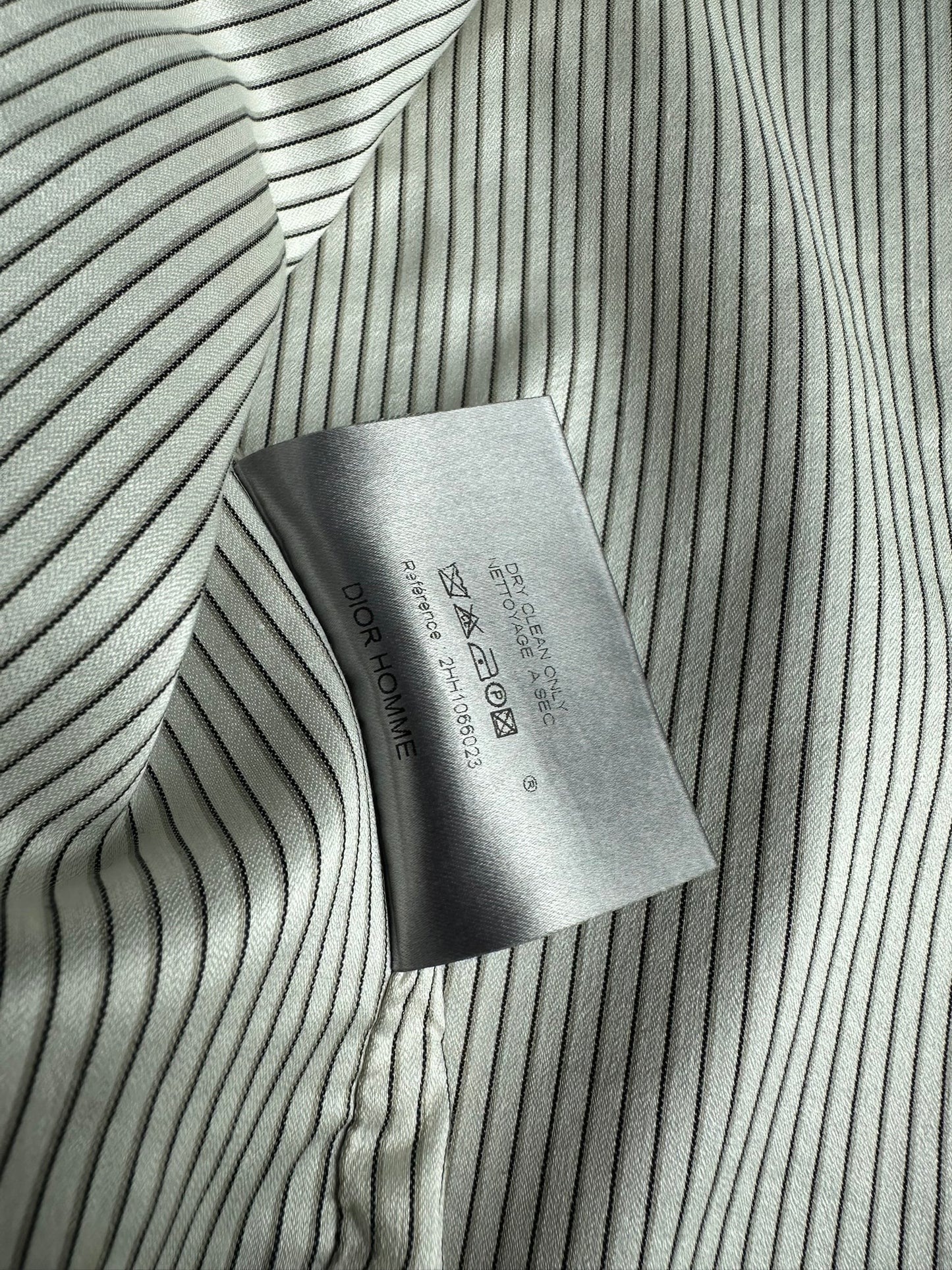 Dior homme AW02 “reflexion” cashmere/wool vest