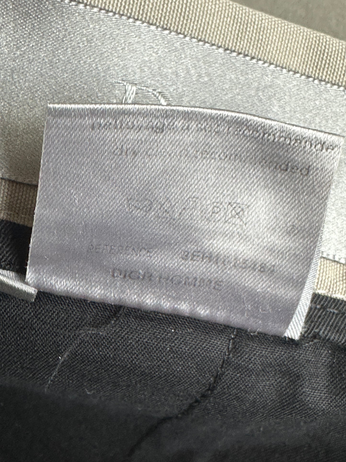 Dior Homme SS03 “Follow Me” baggy trousers