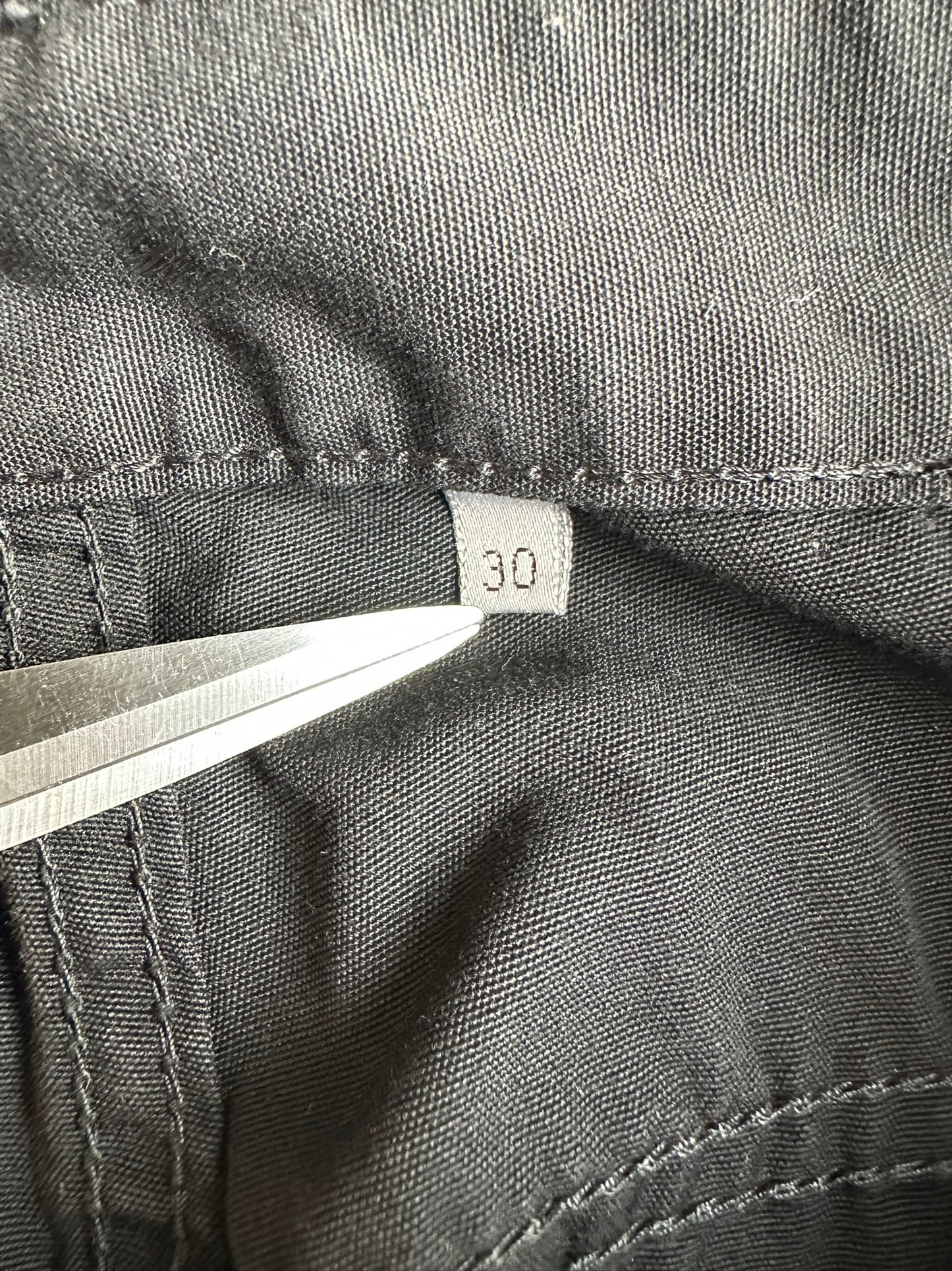 Dior homme AW04 “Victim of the crime” Faded whiskered trousers