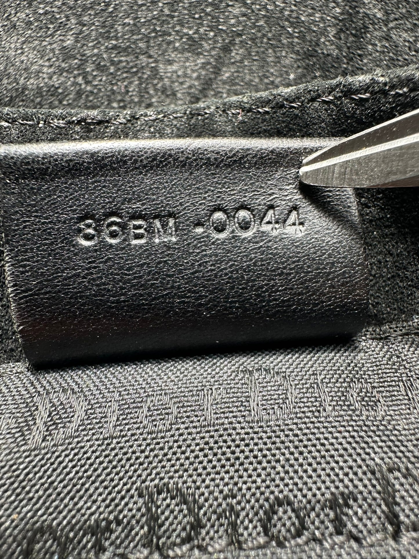 Dior Homme AW04 "Victim Of The Crime" suede bag