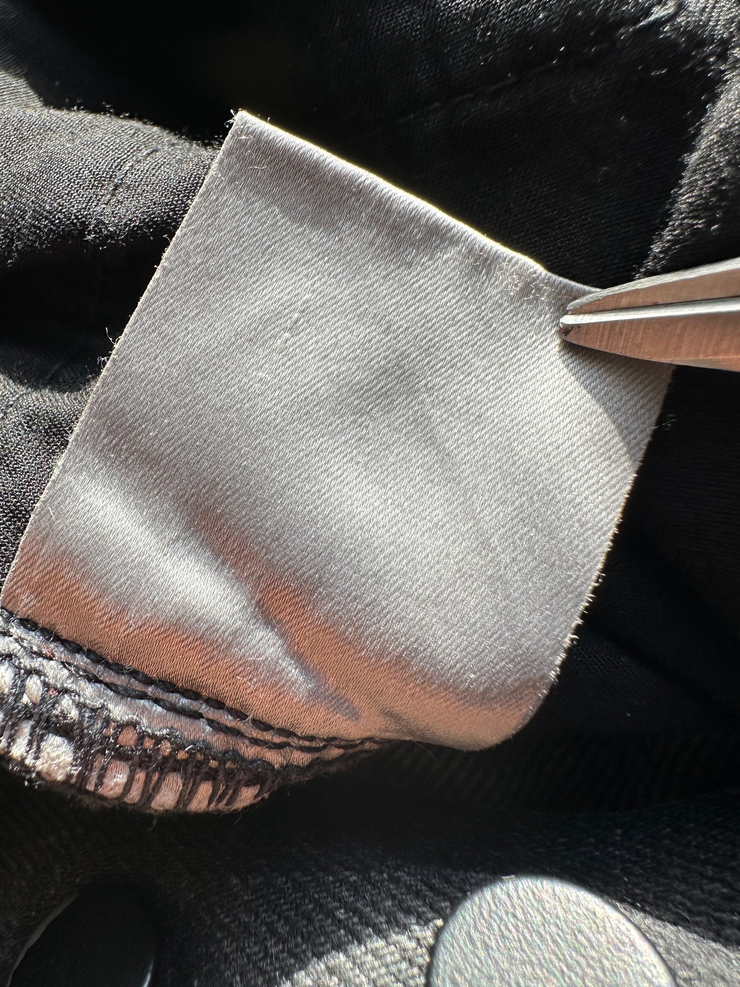 Dior Homme SS04 “STRIP” distressed waxed denim