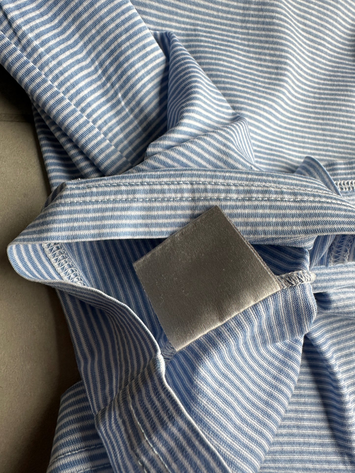 Dior Homme SS06 striped union jack polo shirt
