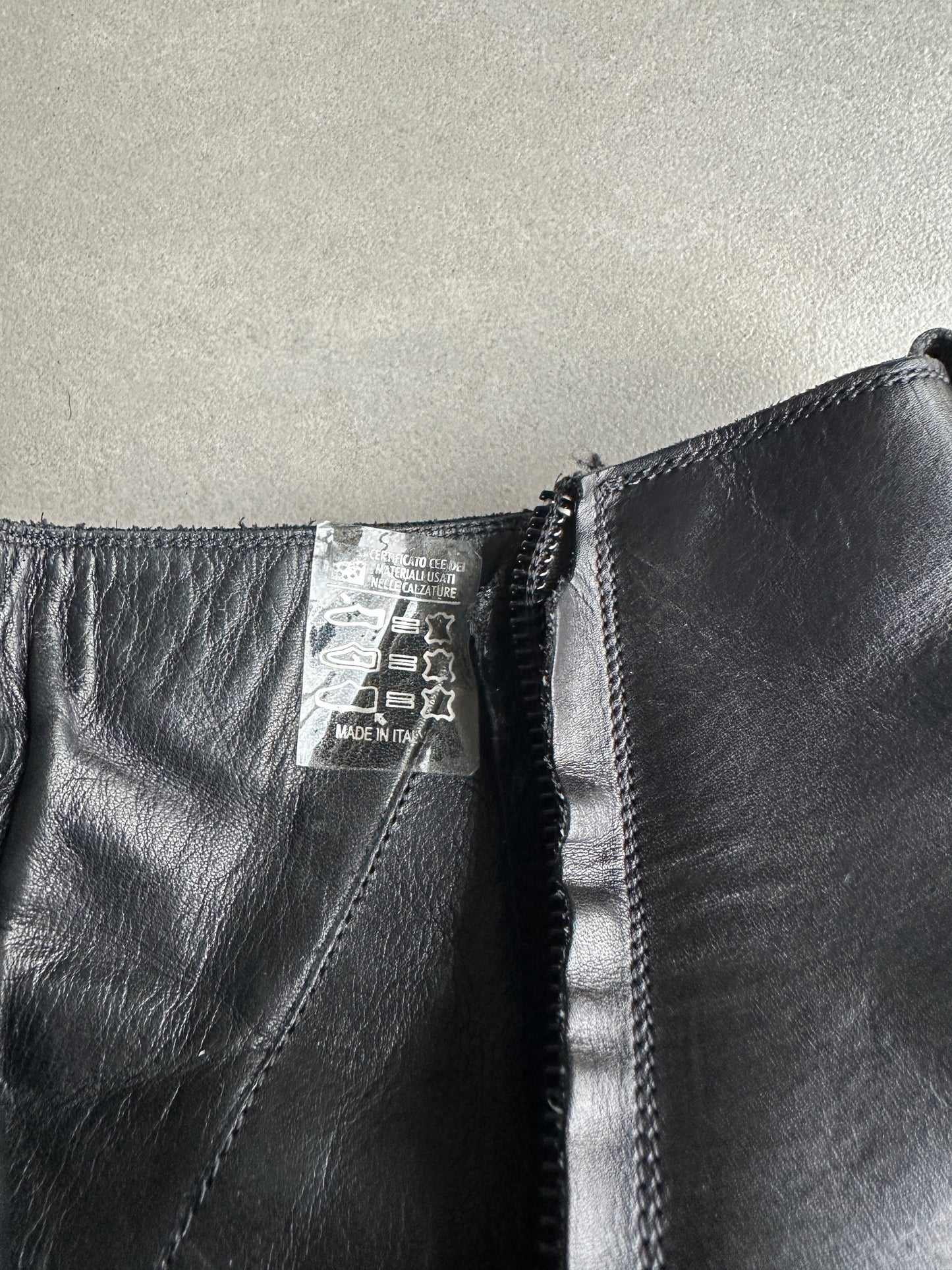 ディオール オム 05AW “イン・ザ・モーニング” 6.5cm キューバンヒールブーツ