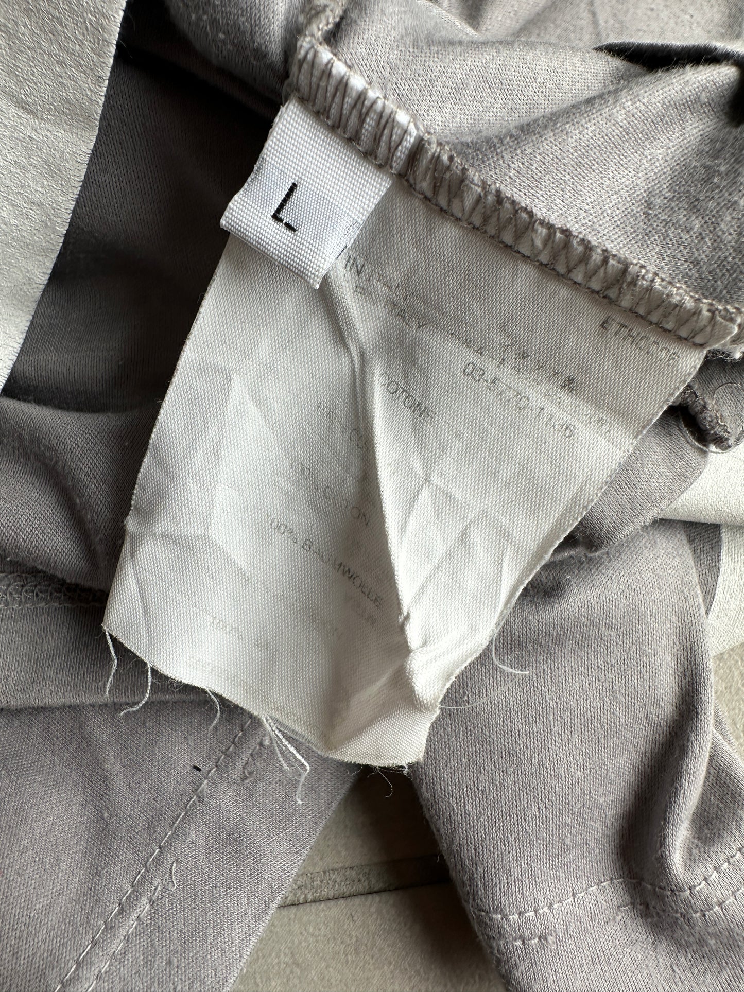 Helmut Lang Circa 2000’s Graphic long-sleeved shirt