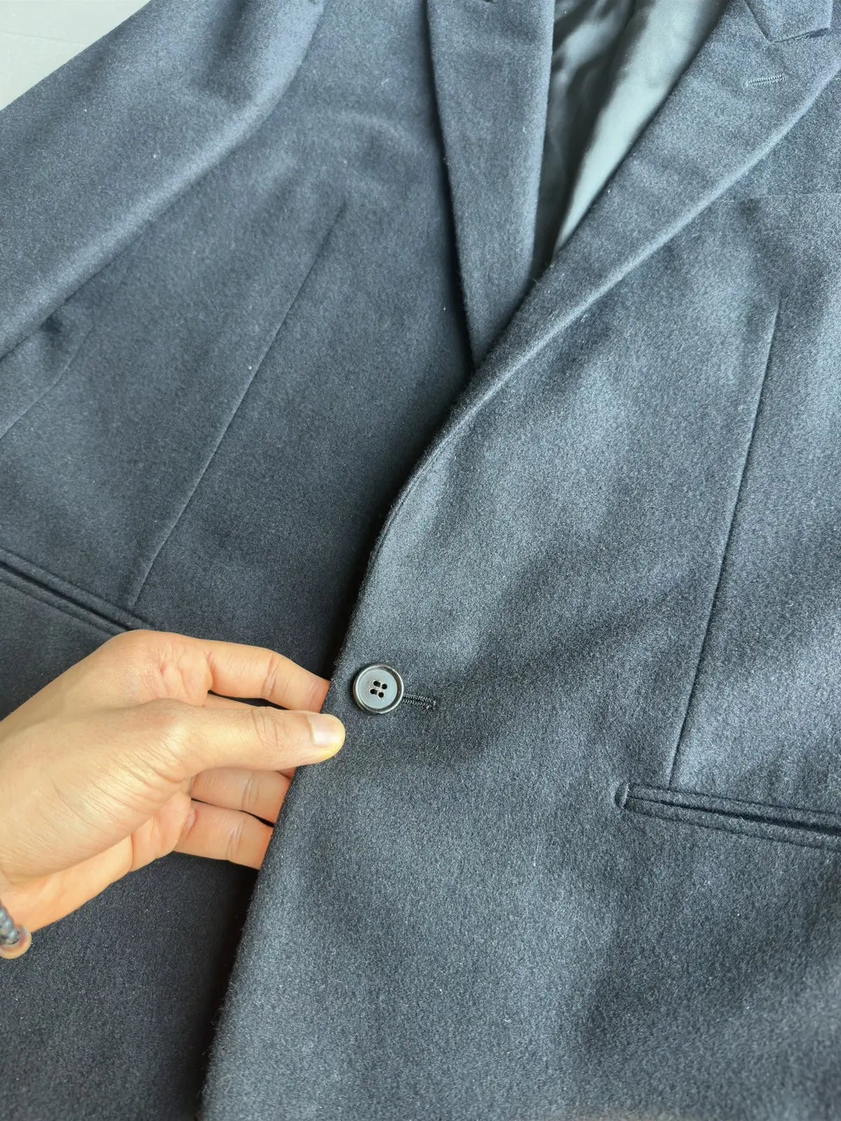 Dior Homme AW04 “VOTC” cashmere blend blazer