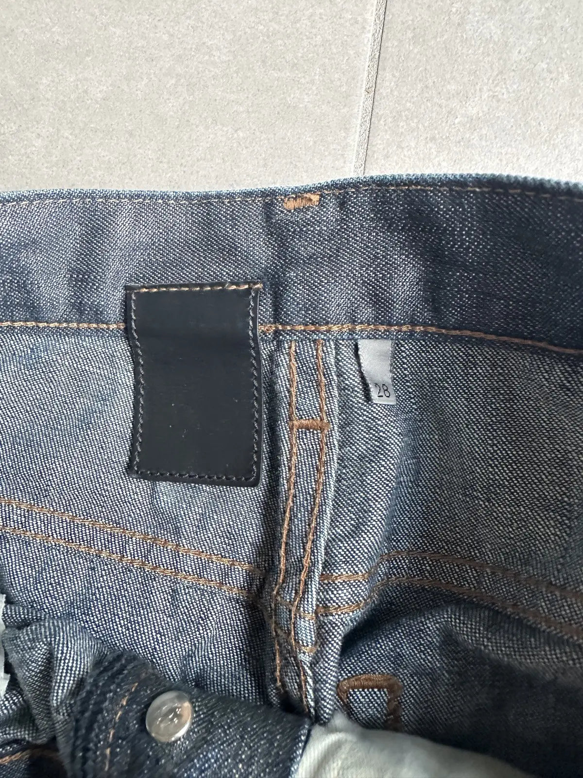 Dior Homme AW07 “Navigate” wax coated denim