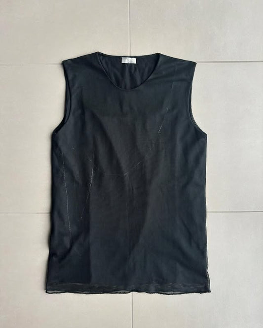 Dior Homme AW01 “Solitaire” silver chain mesh shirt