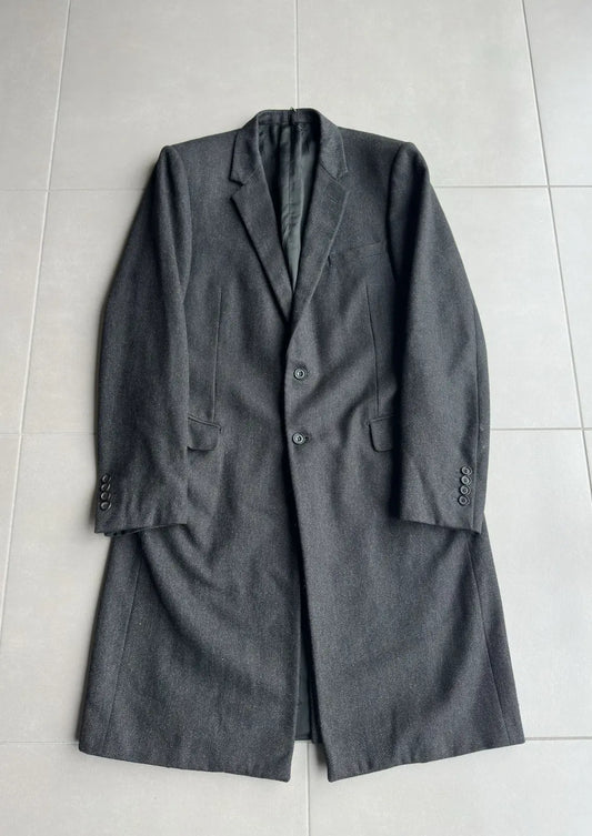 Dior Homme AW03 “Luster” wool long coat