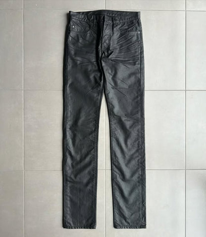 Dior Homme AW03 “Luster” coated denim