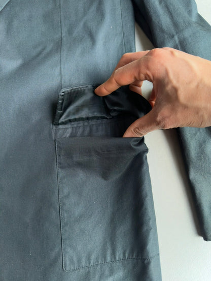 Dior Homme SS04 "strip" peak lapel blazer