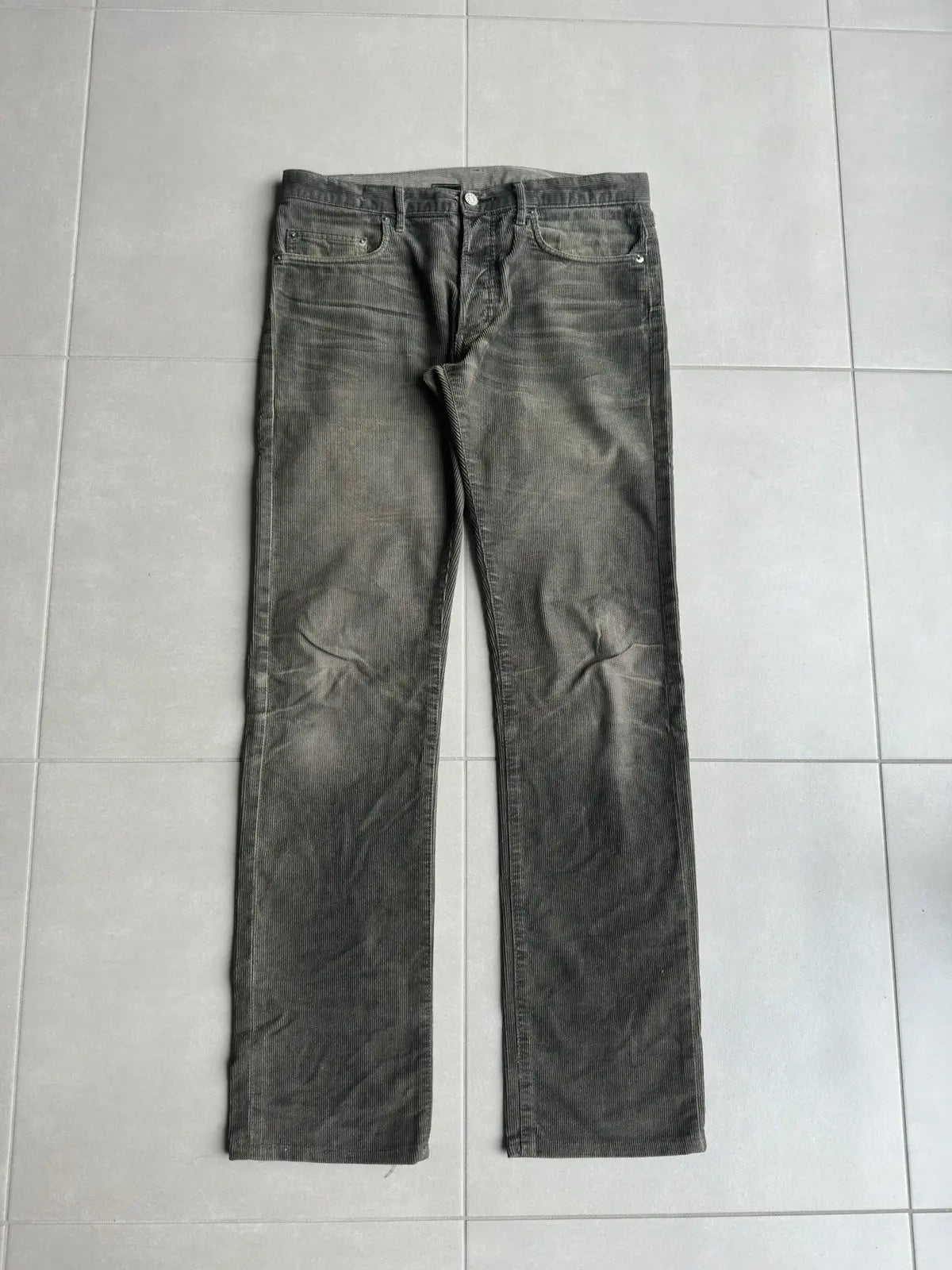 Dior Homme AW04 “Victim Of The Crime” corduroy pants