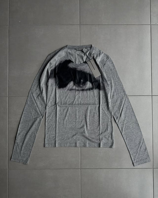 Dior Homme AW04 “Victim of the crime” Eye print long-sleeve shirt