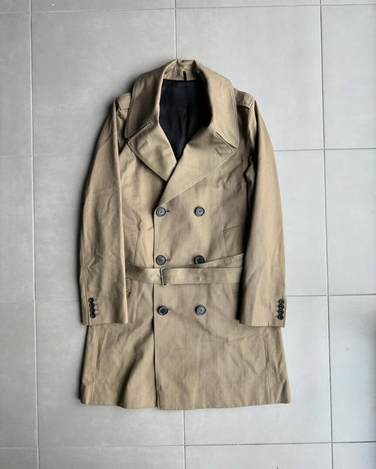 Dior Homme SS05 belted trench coat