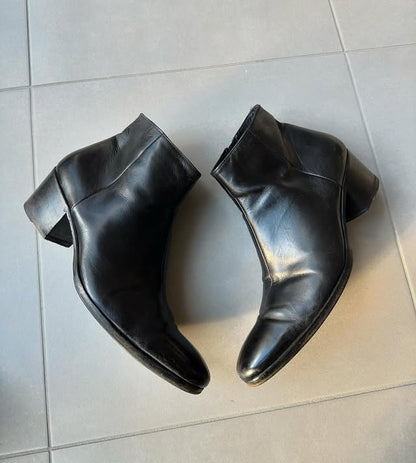 Dior Homme AW05 “in the morning” 6.5 cm Cuban heel boots