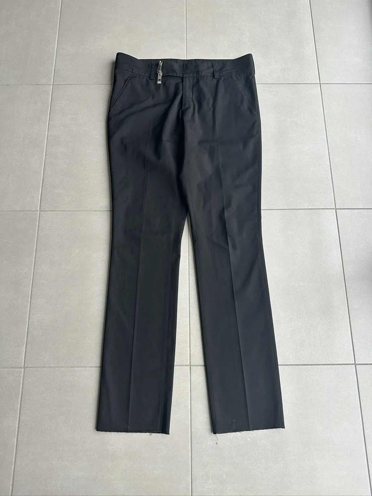 Dior homme AW04 “Victim of the crime” zip trousers