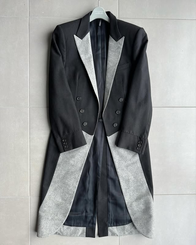 Dior Homme AW06 “these grey days” long coat