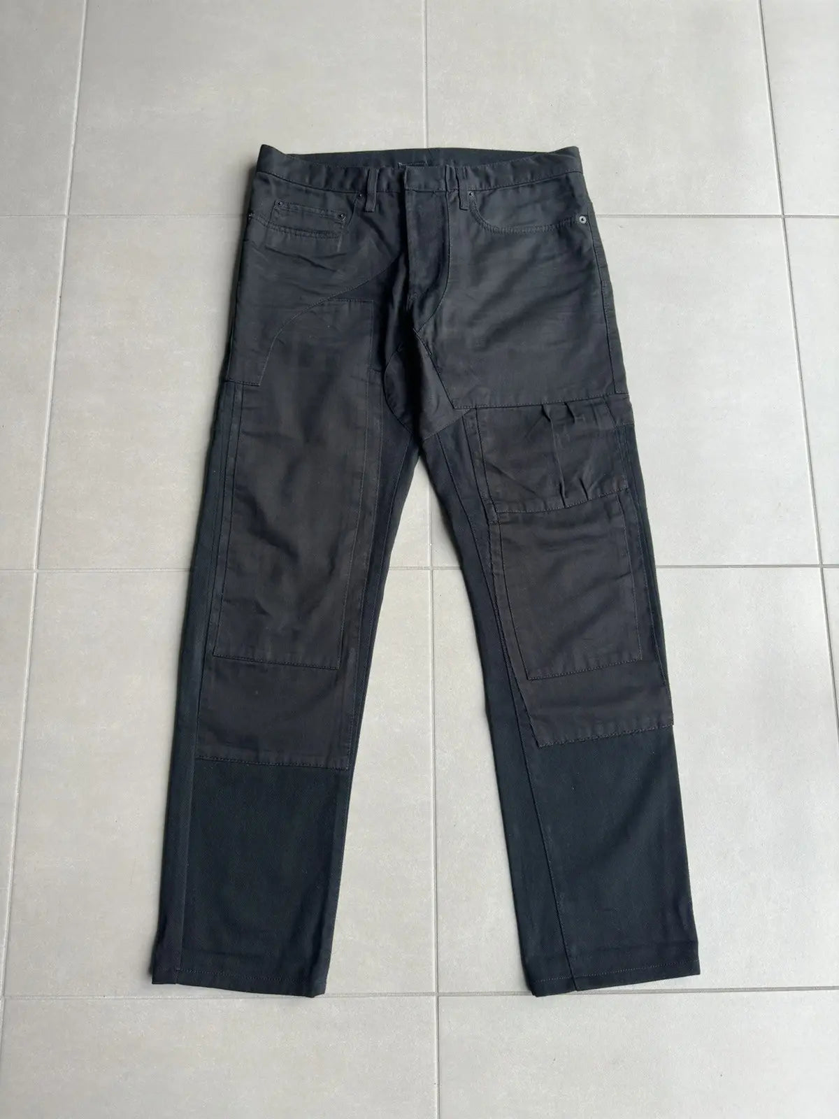 Dior Homme AW07 "Navigate" Patchwork jeans