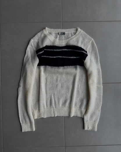 Dior Homme AW07 “Navigate” mohair sweater