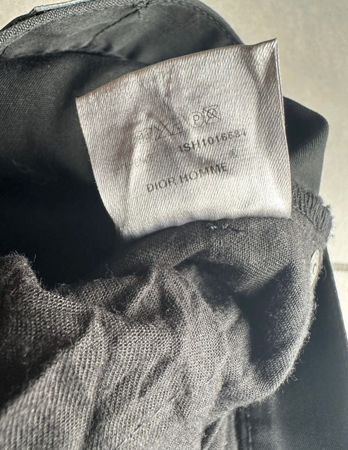 Dior homme AW04 "Victim of the crime" whiskered trousers