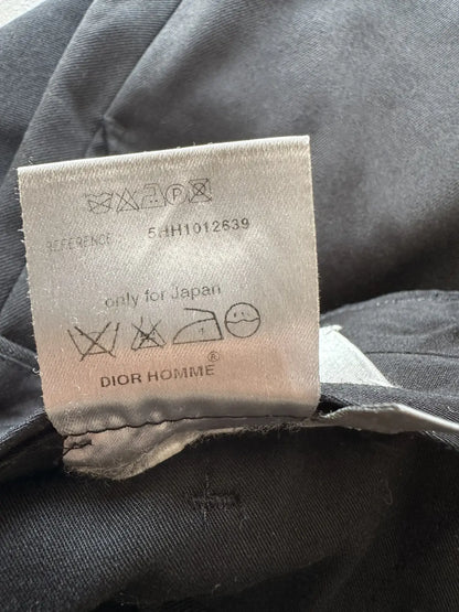 Dior Homme AW05 "in the morning" wool bootcut slacks