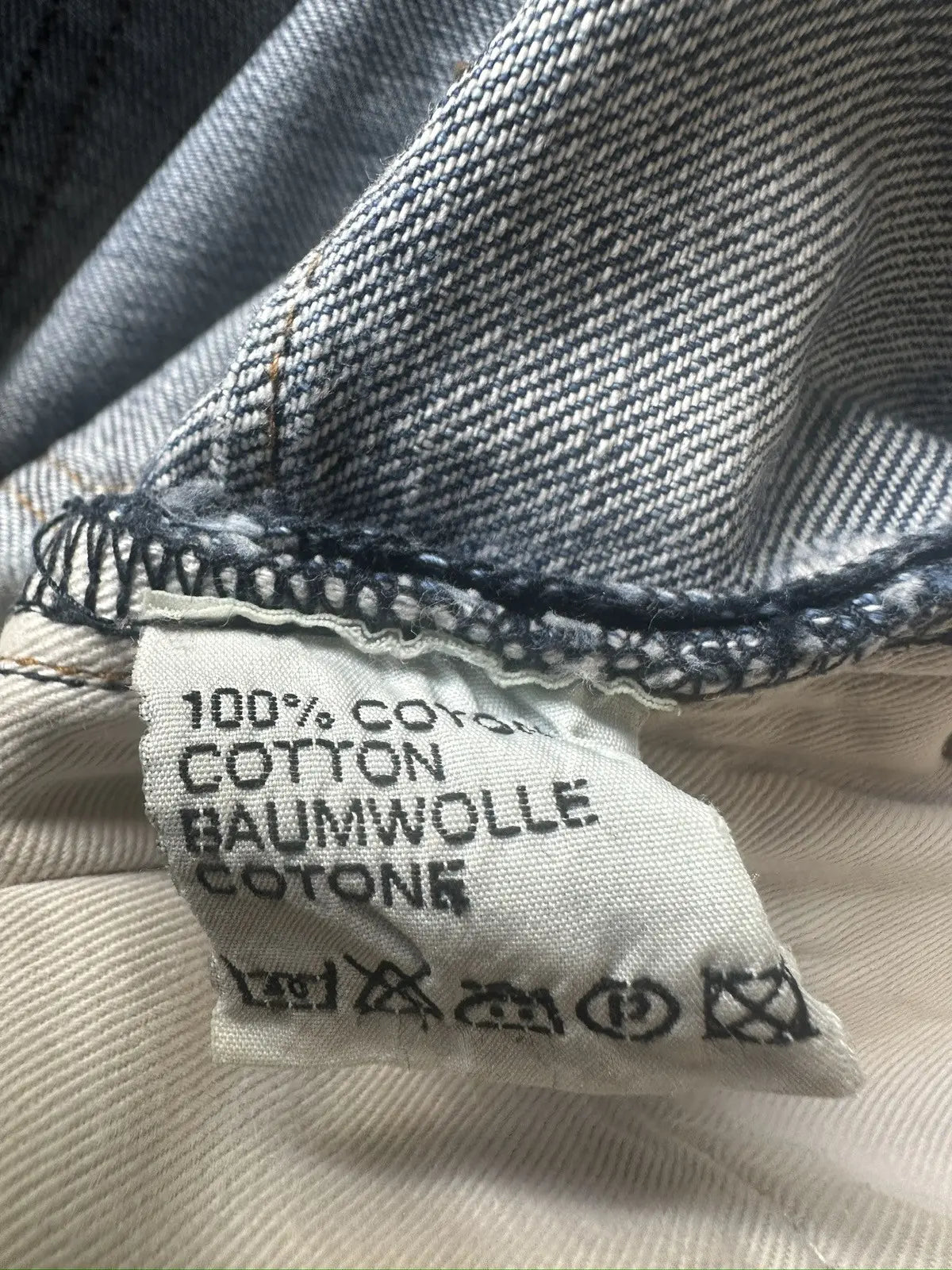 Dior homme AW06 “these grey days” washed clawmark jeans