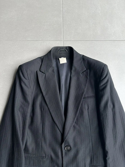 Ann Demeulemeester SS03 peak lapel Pinstripe blazer