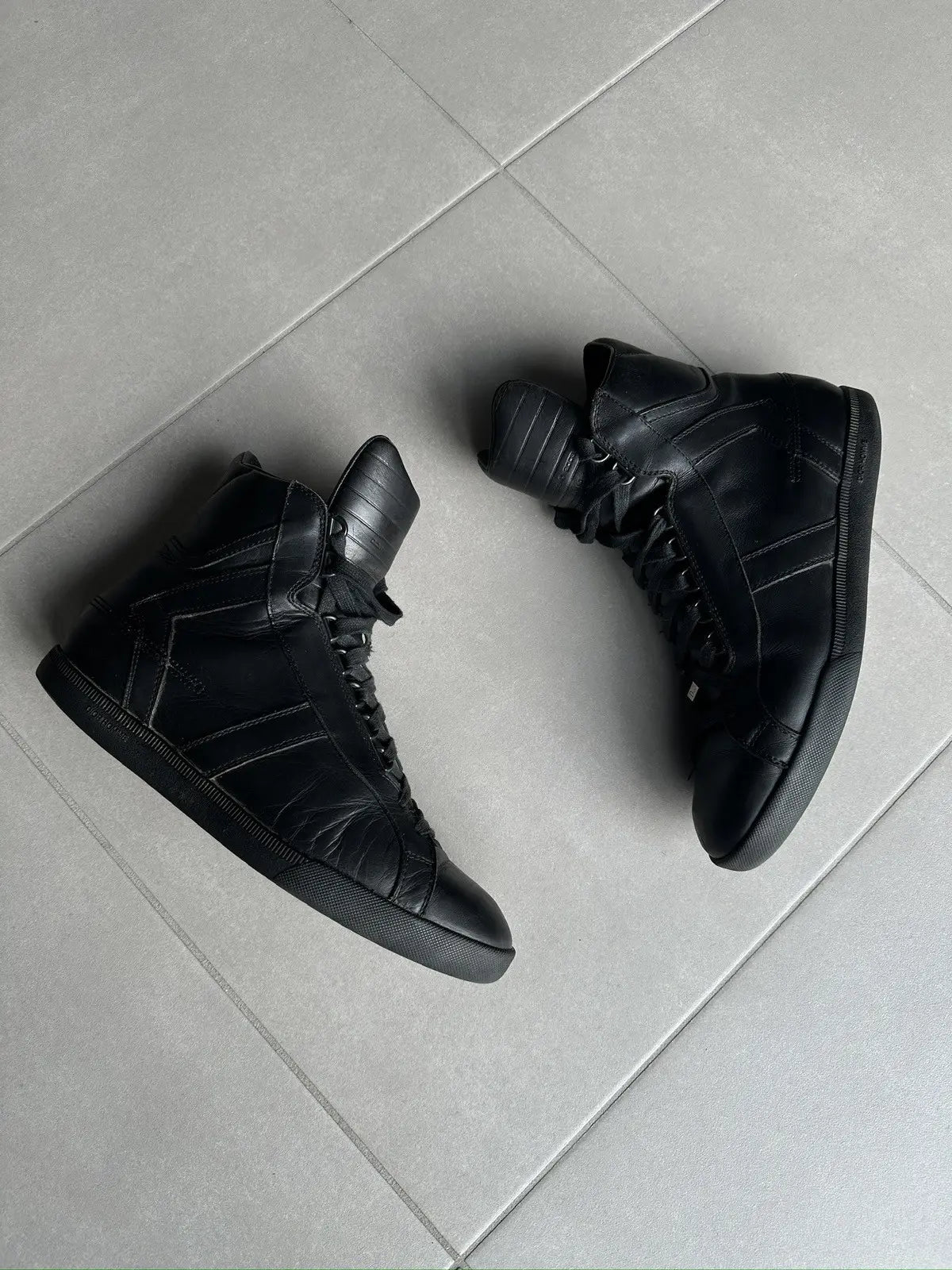 Dior Homme SS04 “Strip” high-top sneakers