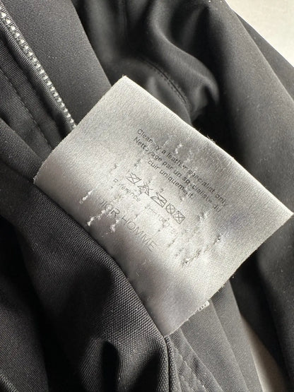 Dior homme AW02 “Reflexion” leather trimmed moto jacket