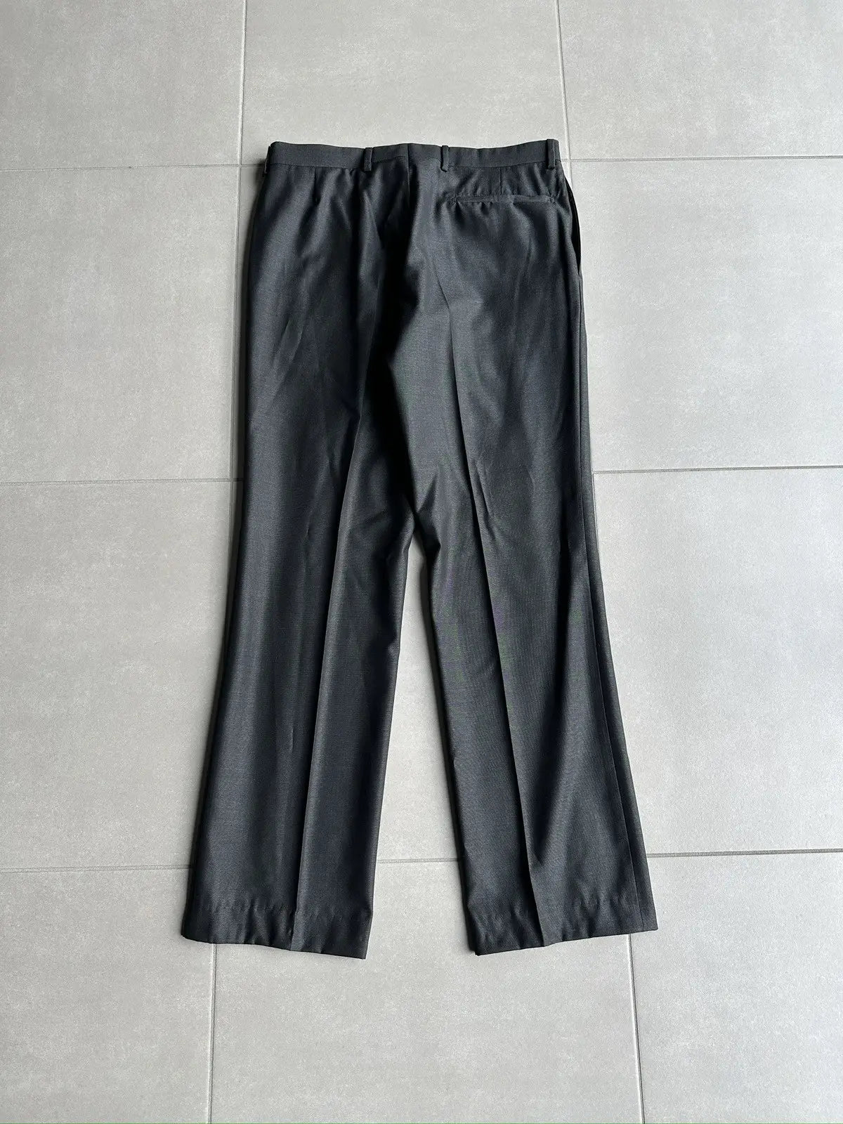 Dior Homme SS05 “BECK/Untitled” silk/wool shimmering slacks