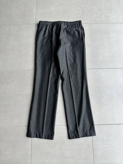 Dior Homme SS05 “BECK/Untitled” silk/wool shimmering slacks