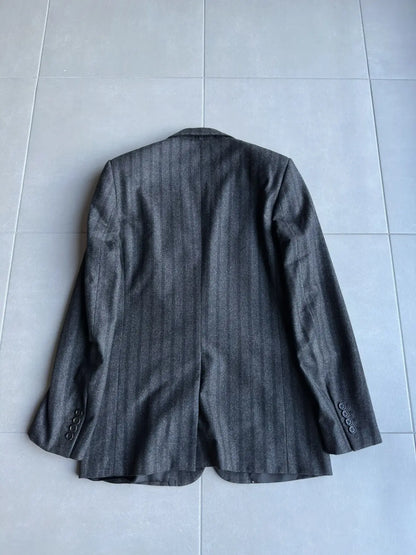 Dior Homme AW07 “Navigate” chalk pinstriped blazer