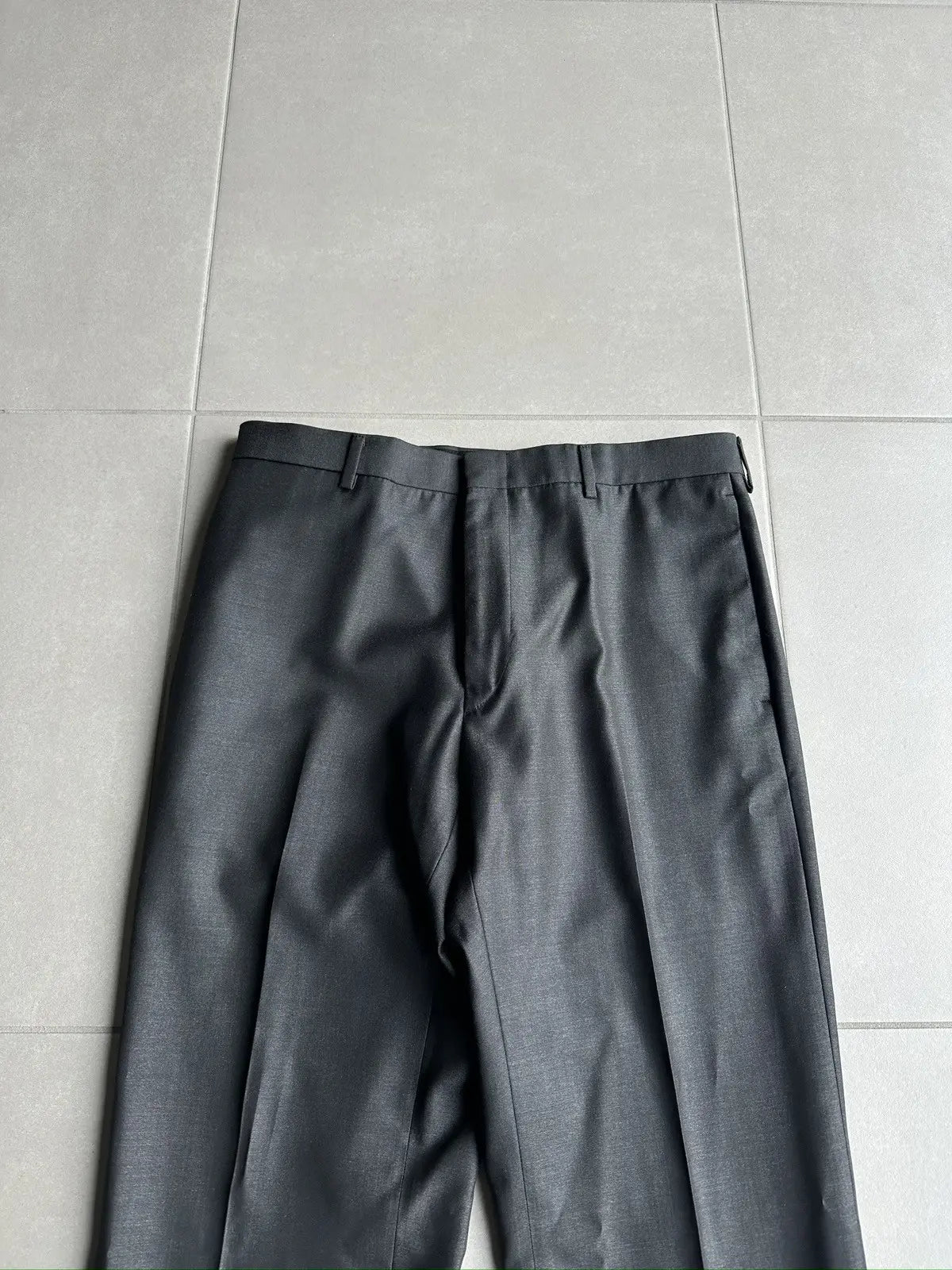 Dior Homme SS05 “BECK/Untitled” silk/wool shimmering slacks