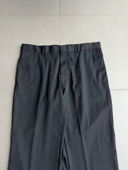 Dior Homme SS04 "strip" shiny wool trousers