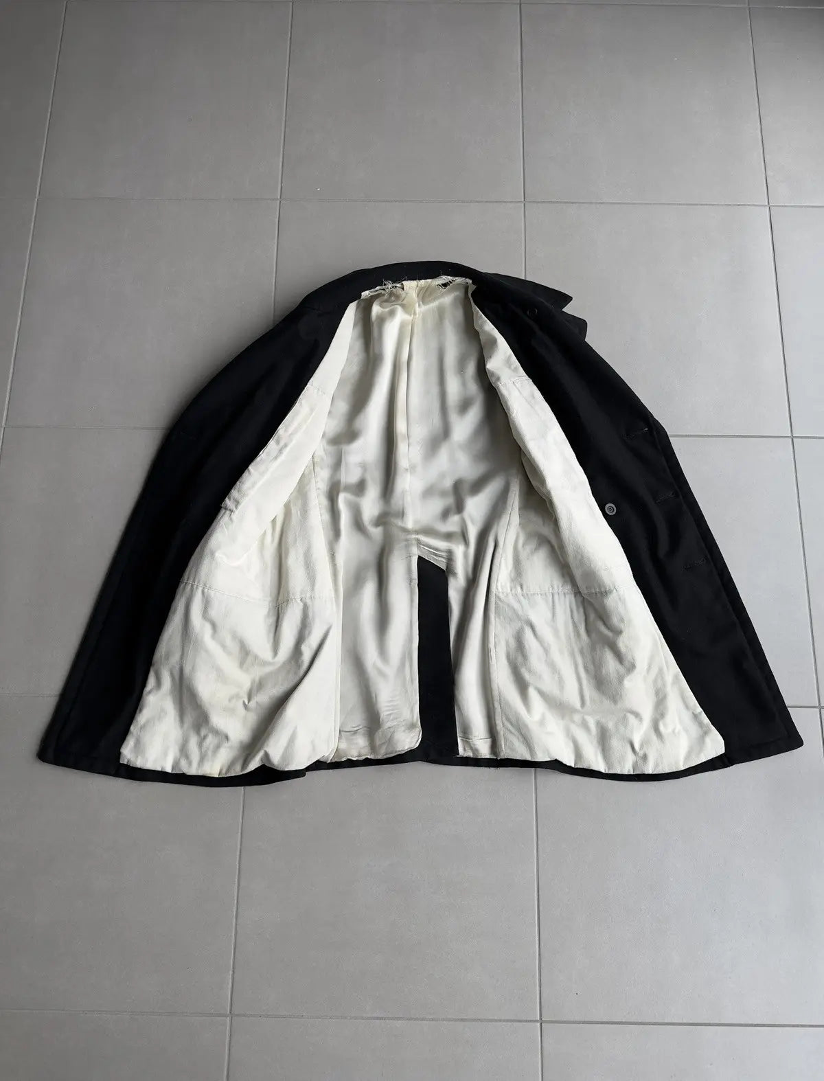 Rick Owens FW08 “STAG” double breasted peacoat