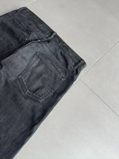 Dior Homme AW07 “Navigate” charcoal black MIJ denim