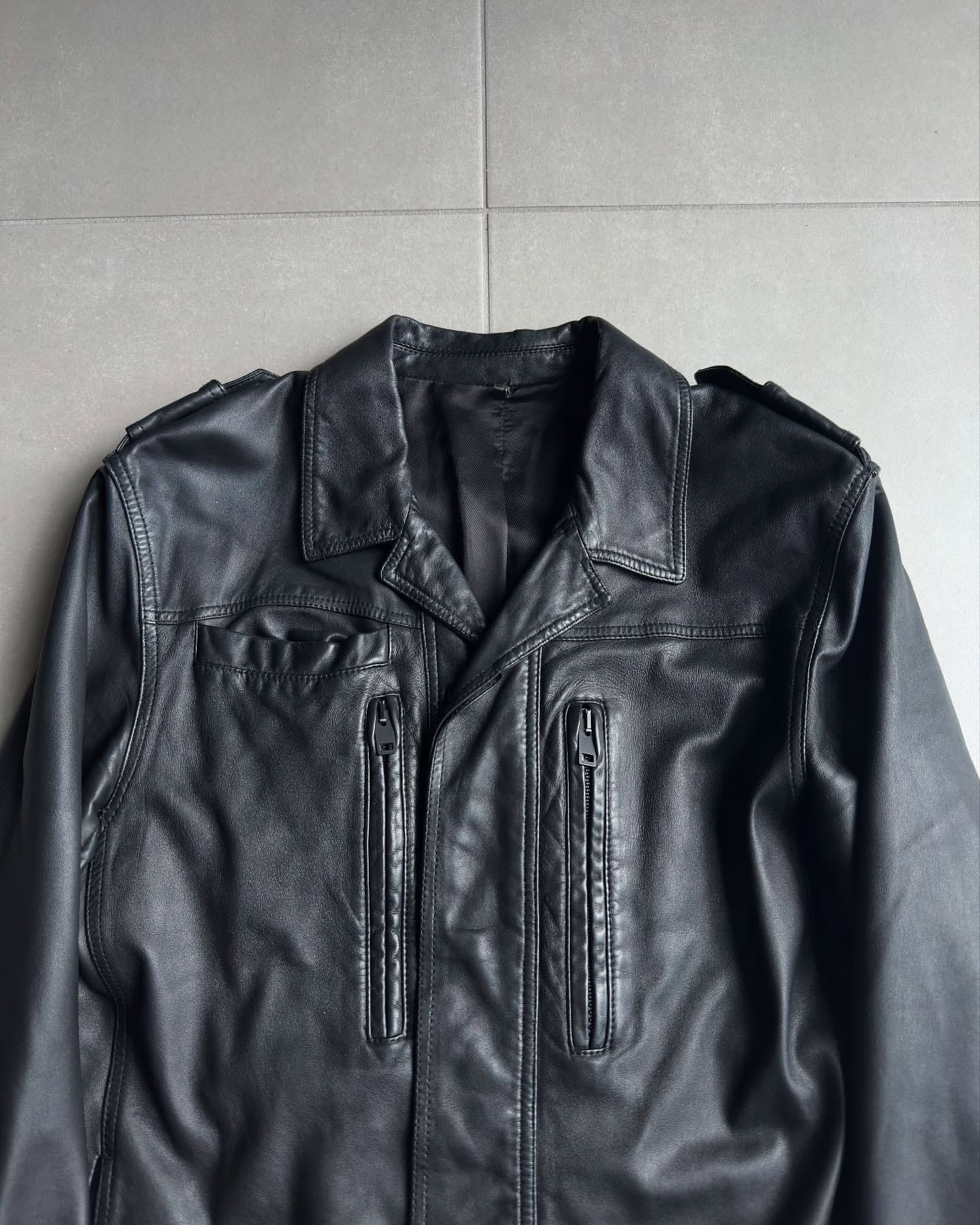 Dior Homme SS05 Leather F2 jacket