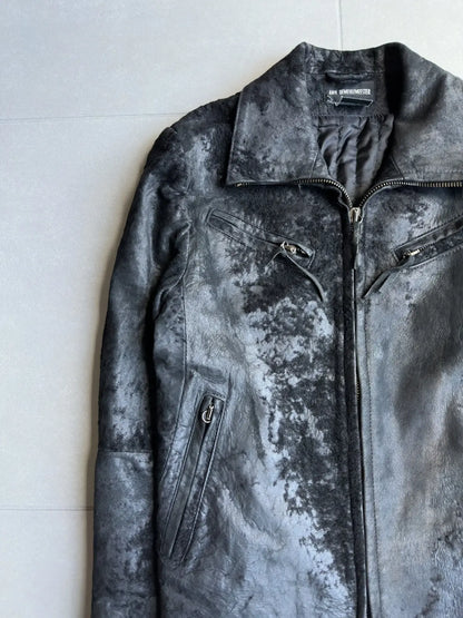 Ann Demeulemeester FW02 raw sheepskin jacket