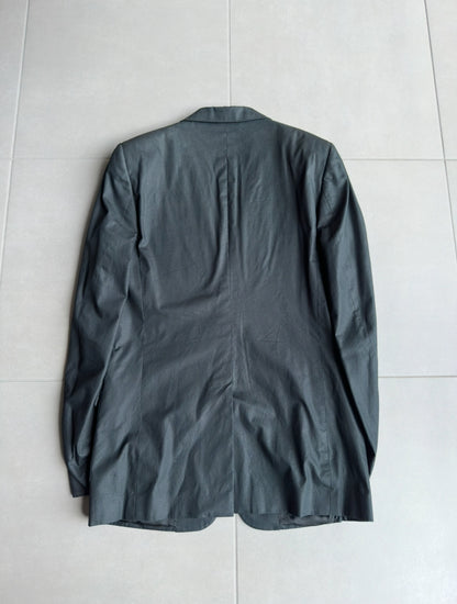 Dior Homme SS04 "strip" peak lapel blazer